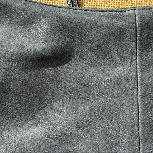 HOBO Dark Gray Women's Leather Bag - Picture 12 of 12